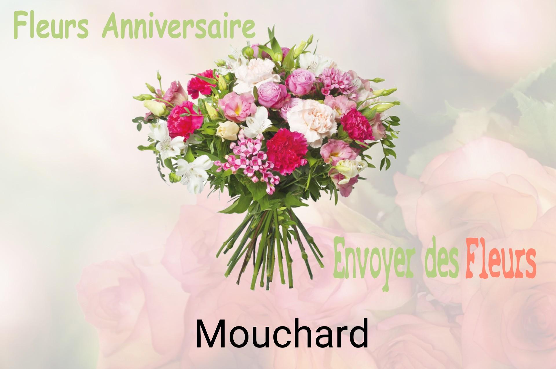 Bouquet de fleurs d’anniversaire livré à Mouchard