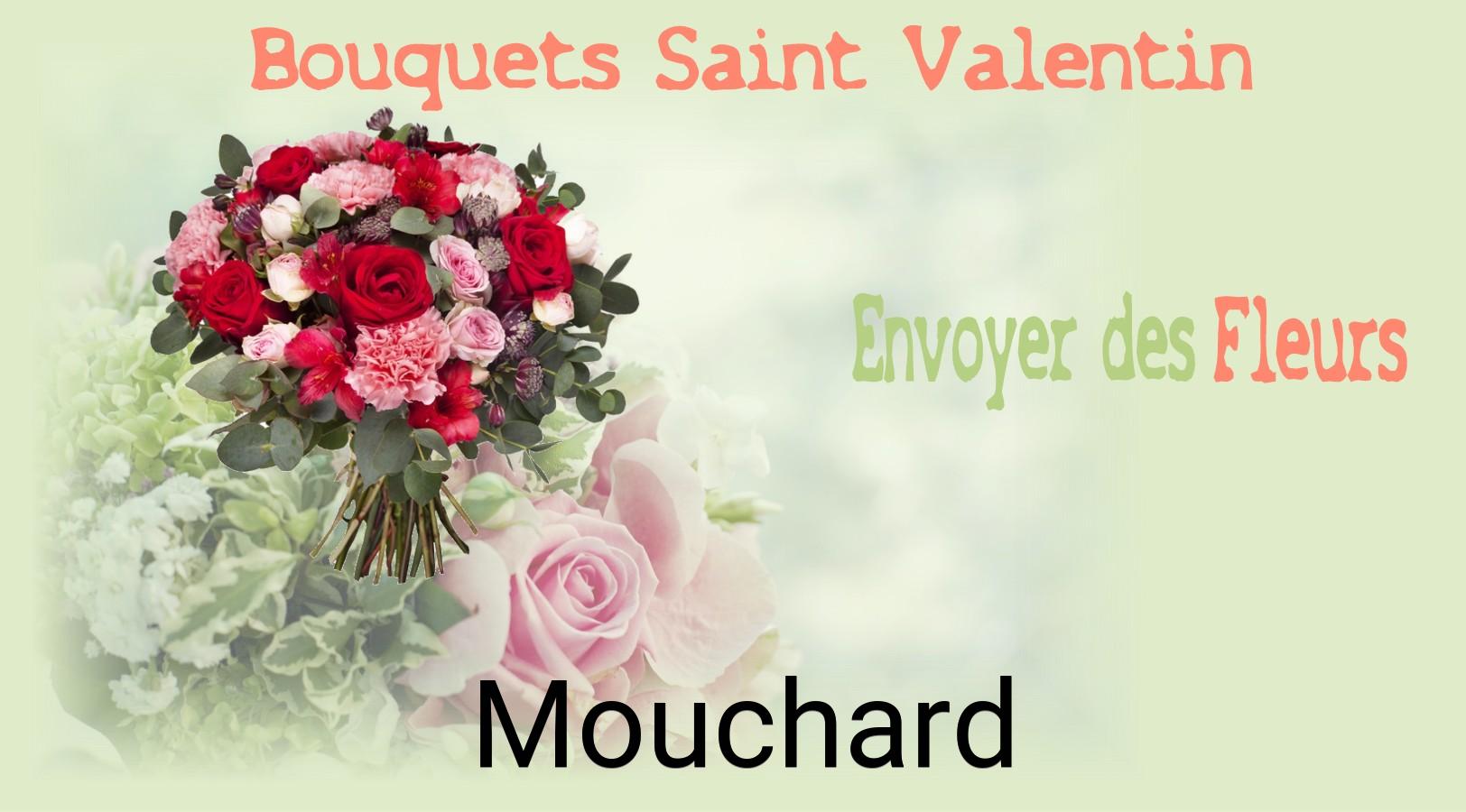 Roses de Saint-Valentin livrées à Mouchard